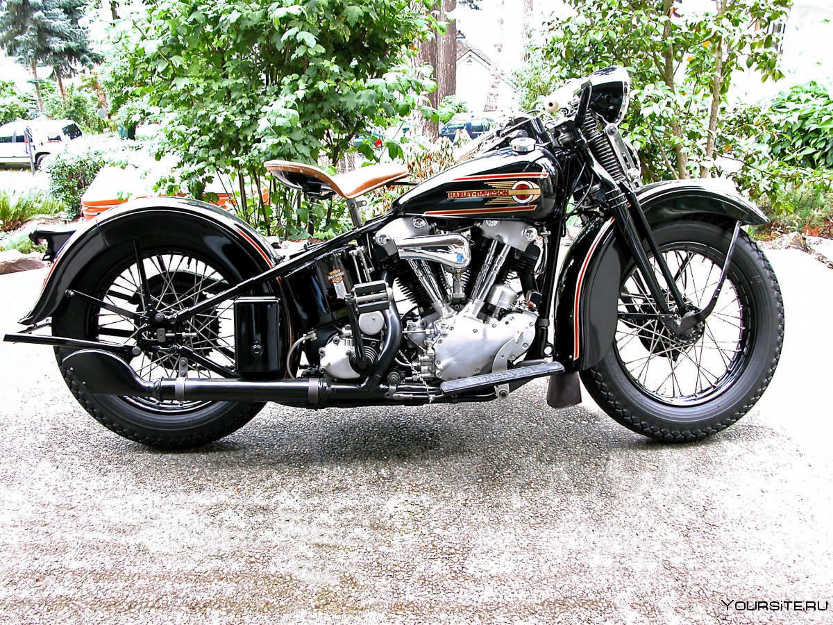 Мотоцикл Харлей Дэвидсон 1947