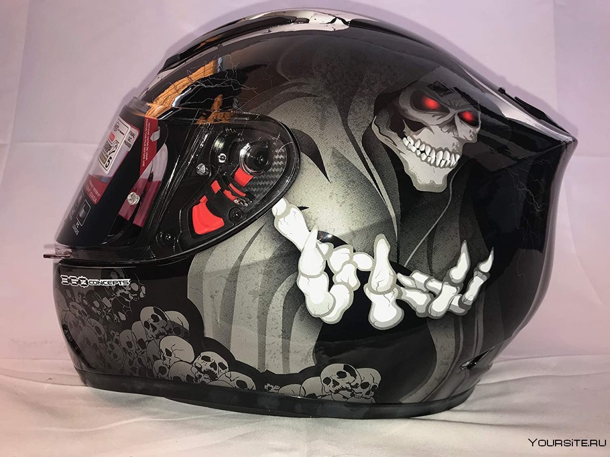 Шлем для скелетона