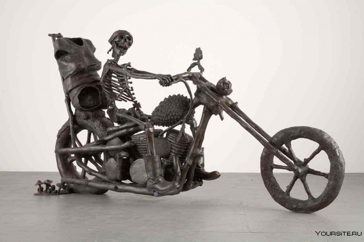 Крутые мотоциклы в стиле метал
