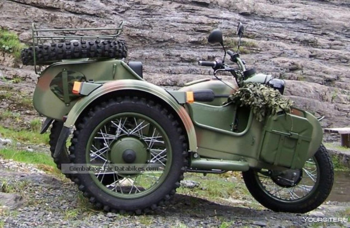 Военный мотоцикл Урал 1980
