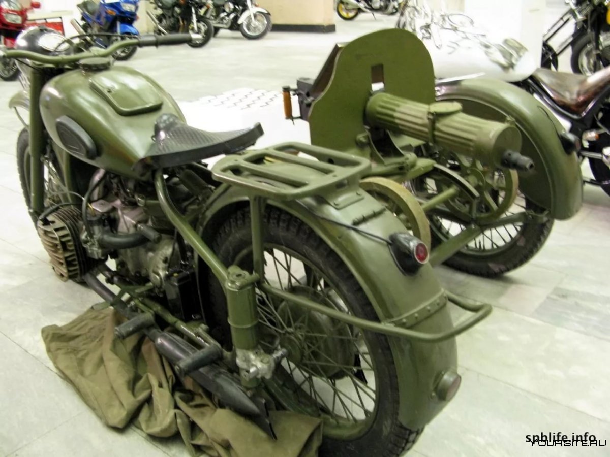 Военный мотоцикл м-72