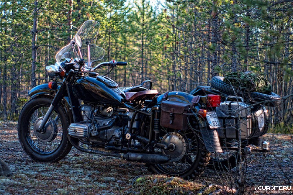 Мотоцикл Урал в США