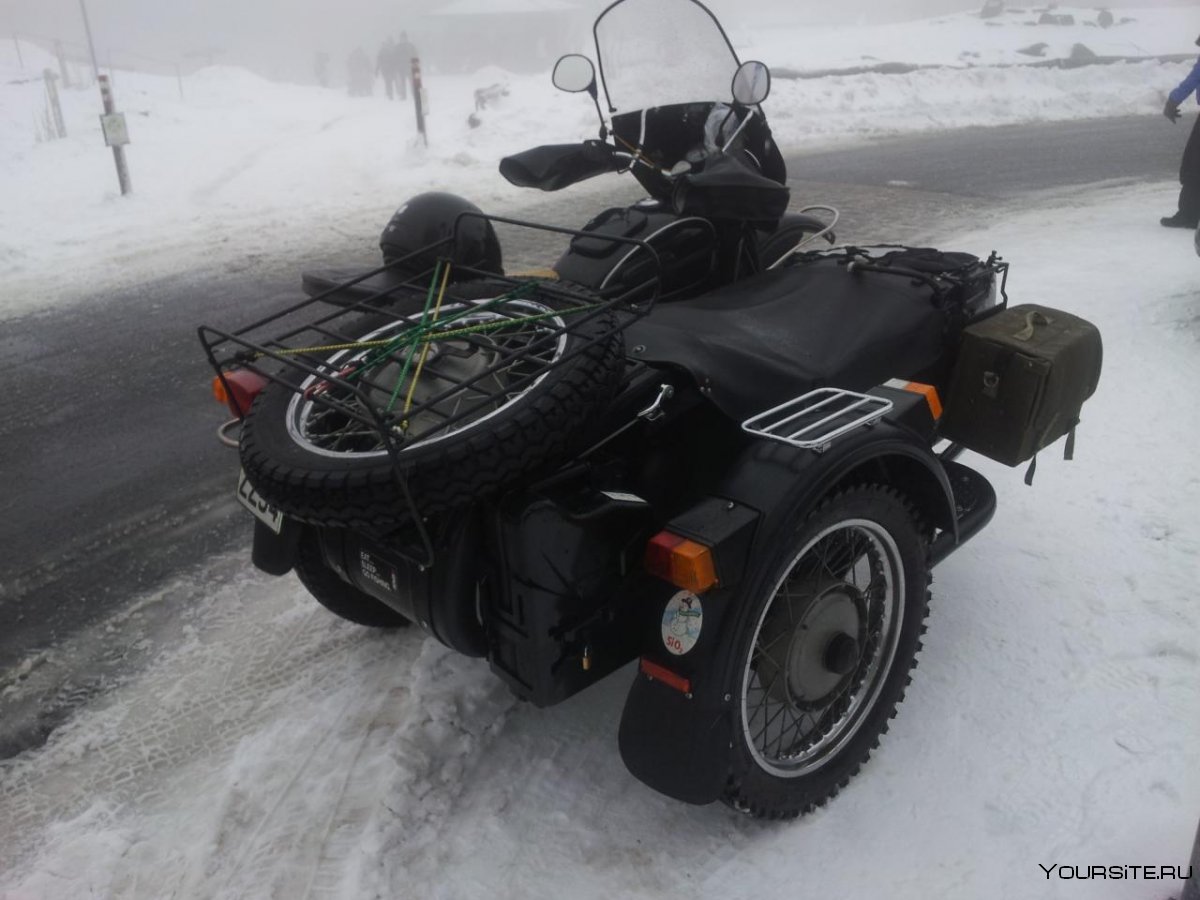 Мотоцикл Урал с фаркопом