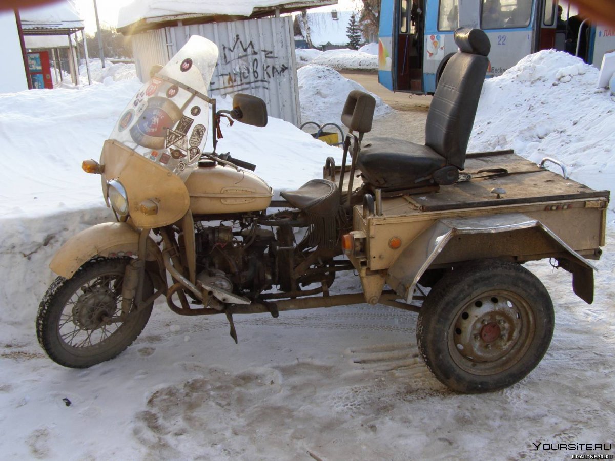 3 Колесный мотоцикл Урал