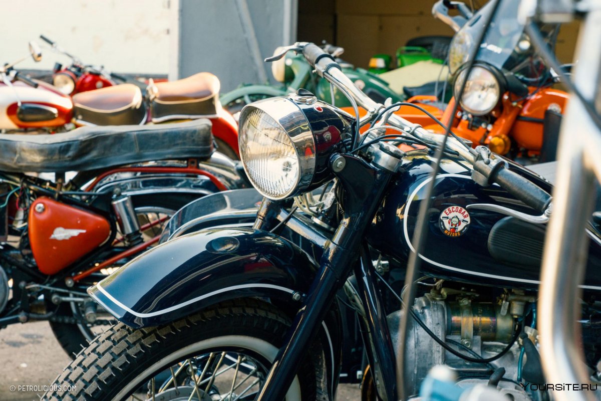 Коллекция советских мотоциклов