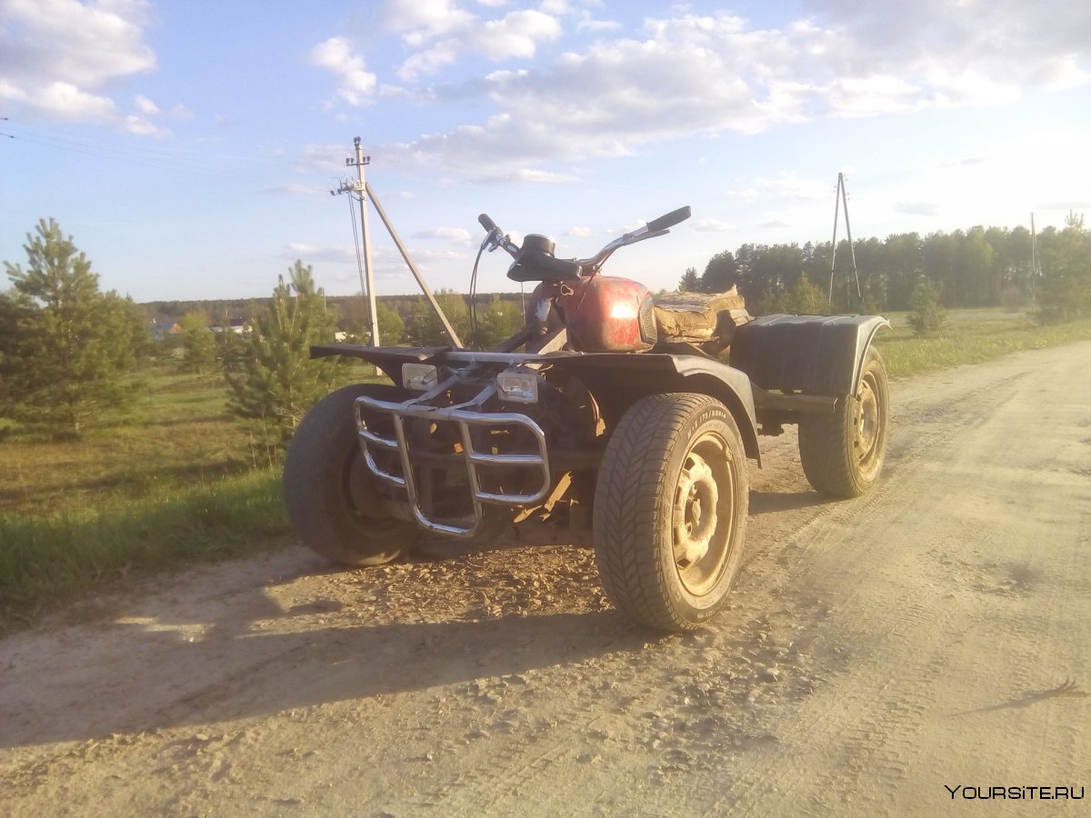 Квадроцикл на базе Урала 4х4