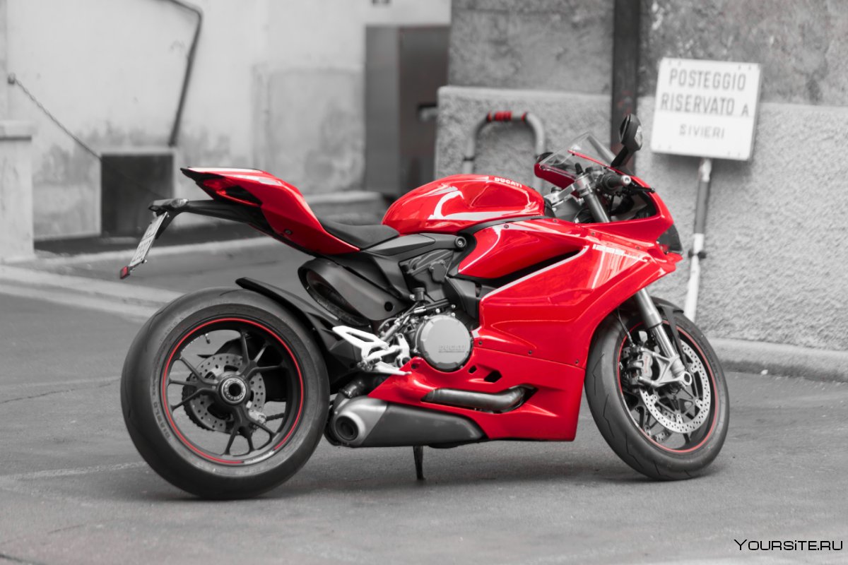 Мотоцикл Ducati одноместный