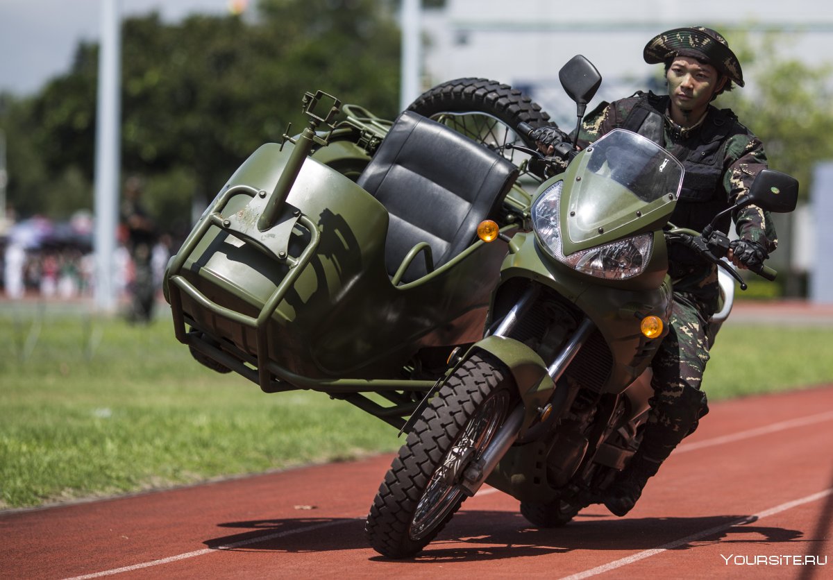 Современные военные мотоциклы