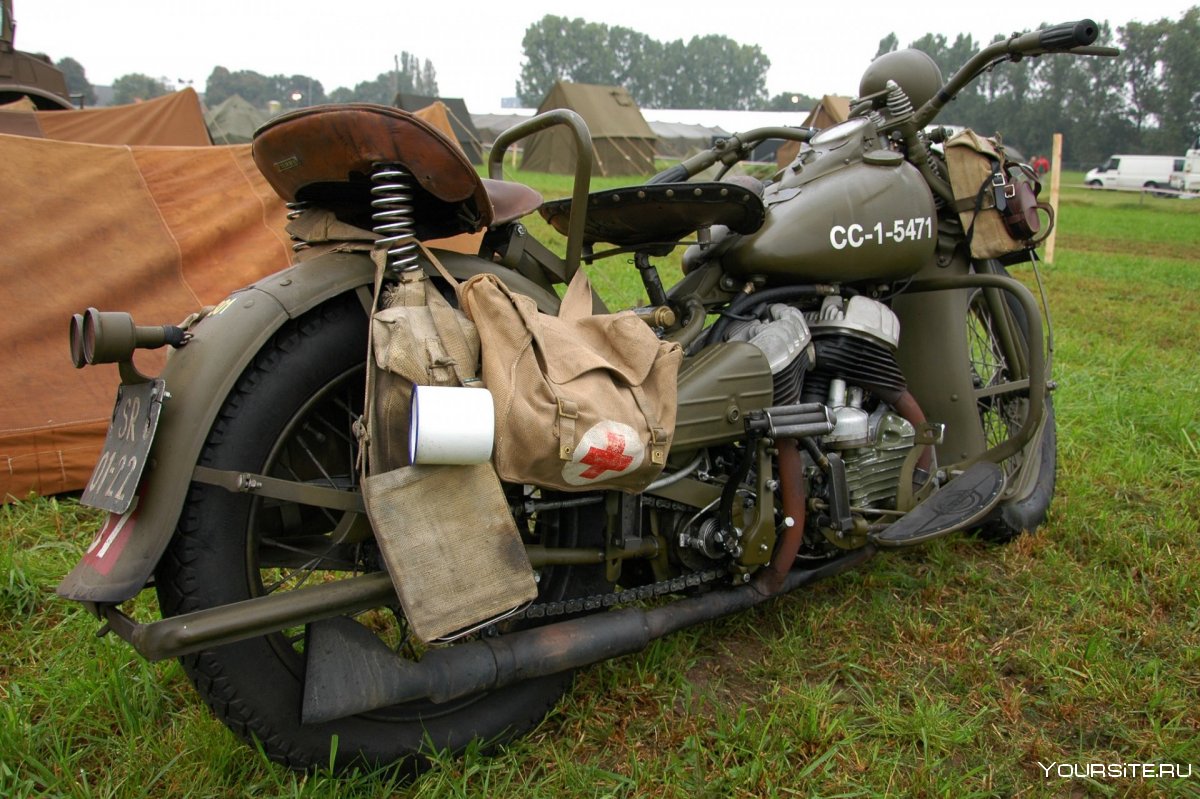 Немецкий бронированный мотоцикл Type r PZ-R