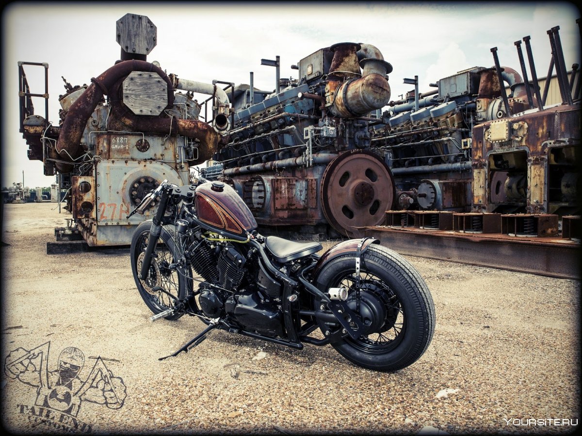 Трайк Harley Davidson аэрография