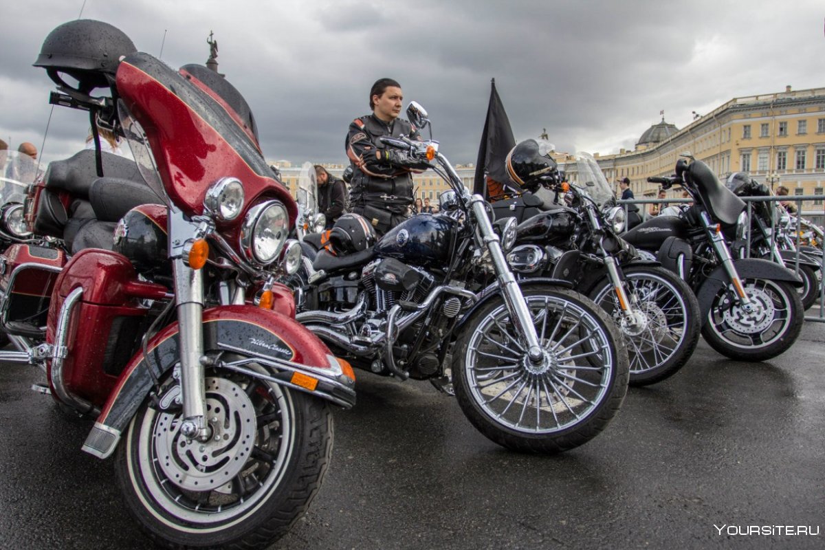 Harley Davidson фестиваль СПБ