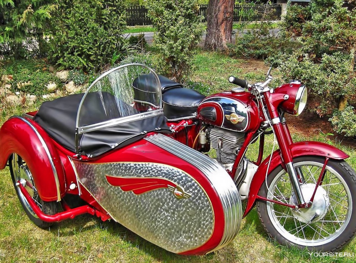 Мотоцикл симсон 1956 года