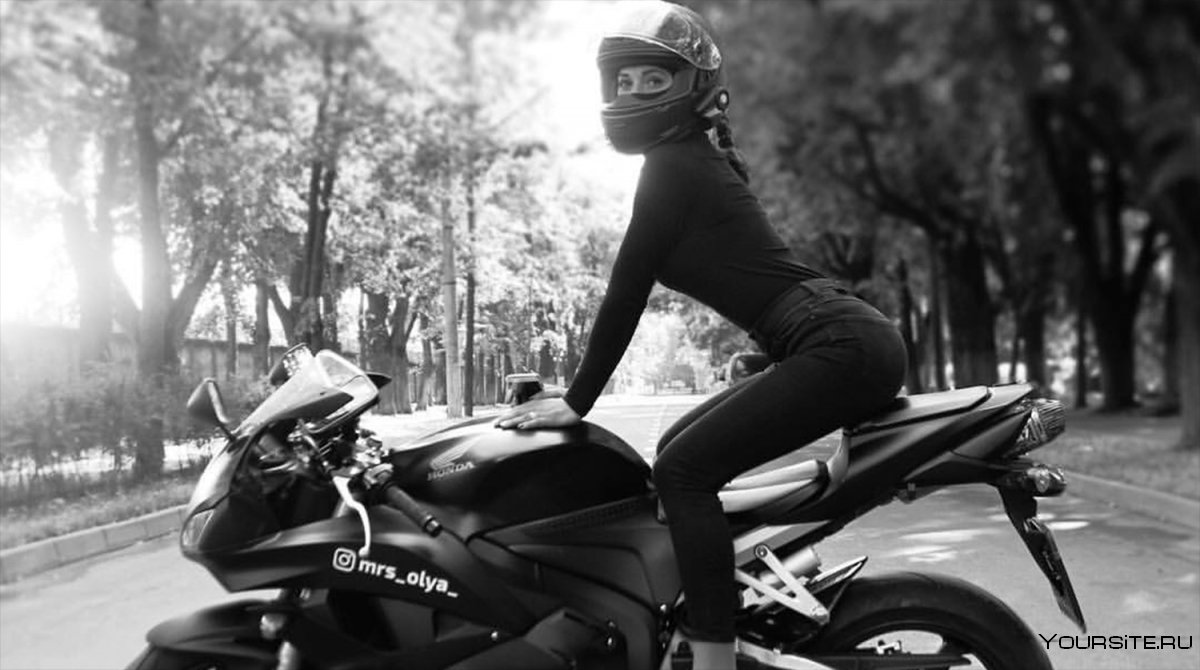 Модные мотоциклы для девушек