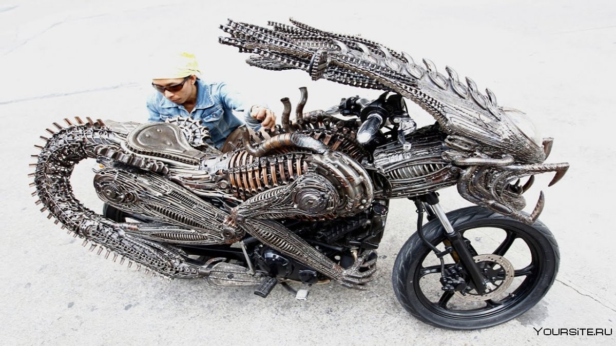 Необычные мотоциклы мира