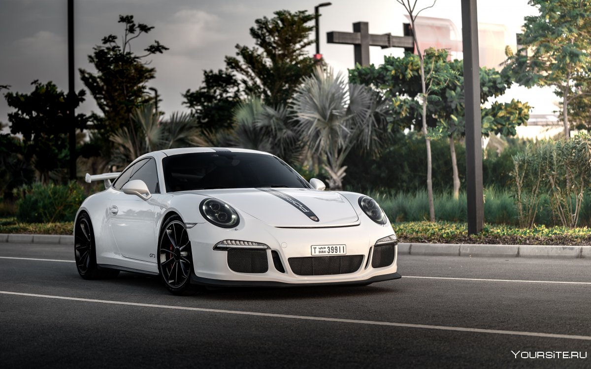 Porsche 911 gt3 White