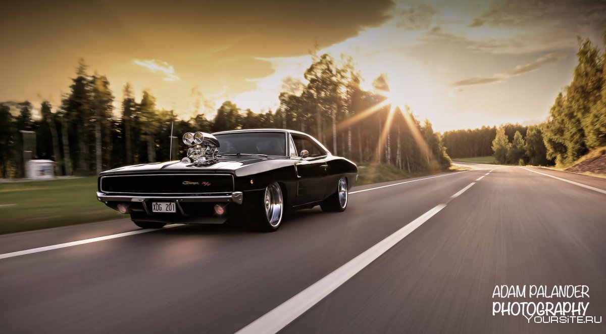 Dodge Charger 1970 4к