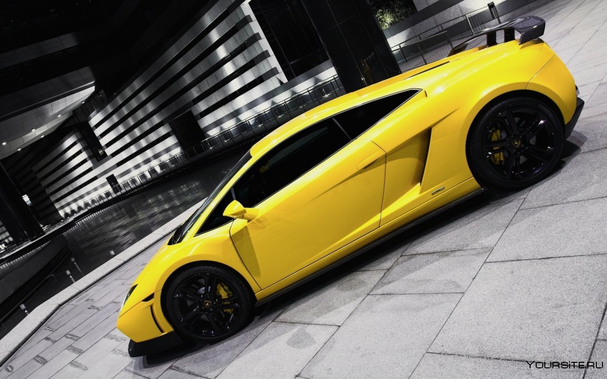 Lamborghini Gallardo 2013 желтая