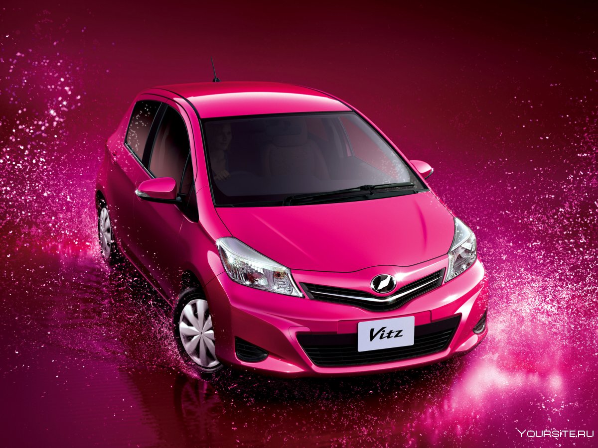 Toyota Vitz Pink