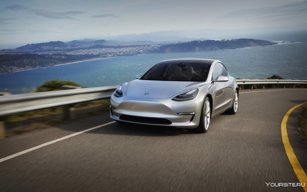 Электромобиль Tesla model 3