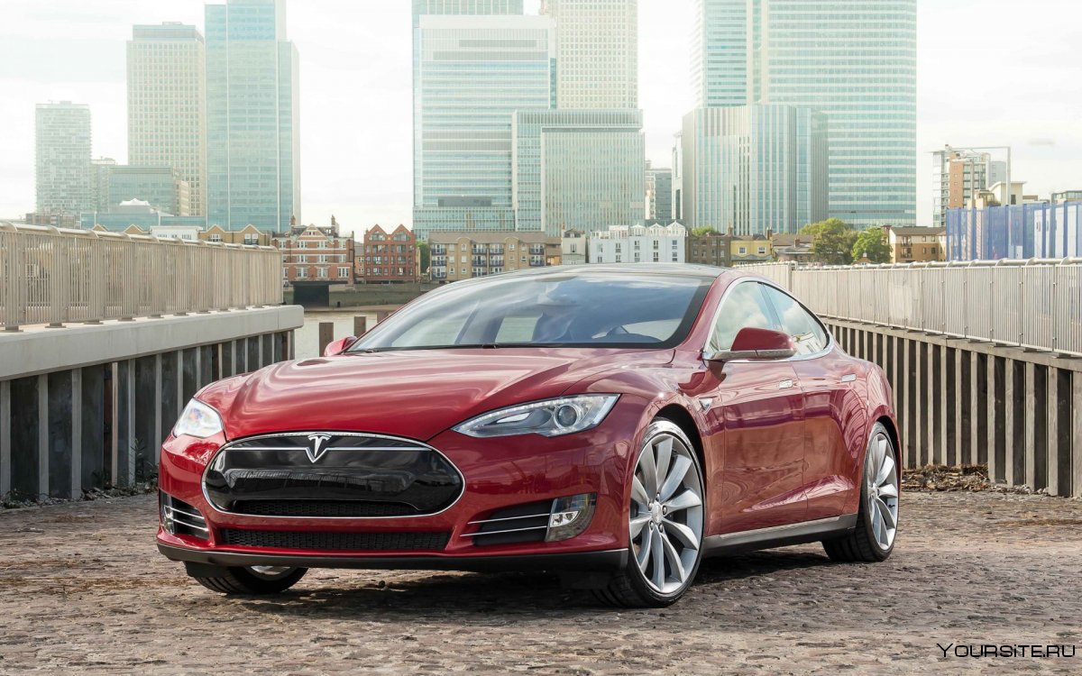 Машина Tesla model s 2014