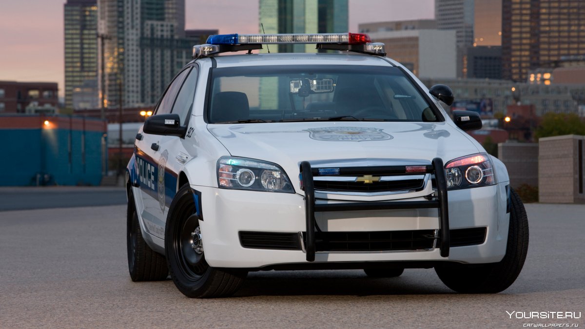 Chevrolet Caprice Police 2010 года