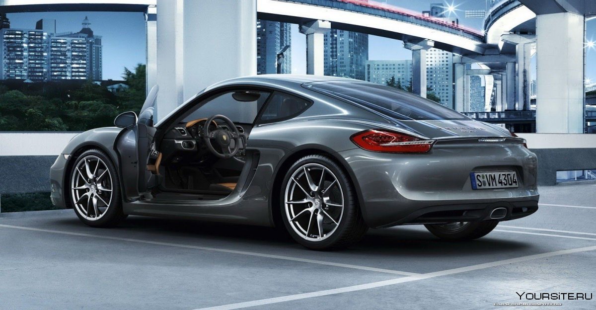 Porsche Cayman 2021 черный