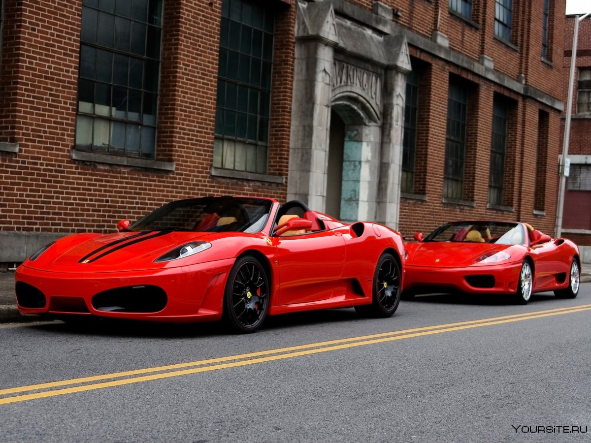 Ferrari f60 красная