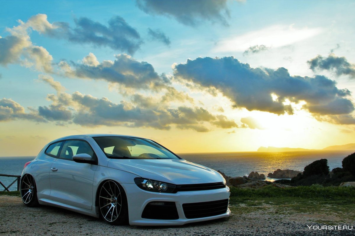 VW Scirocco stance
