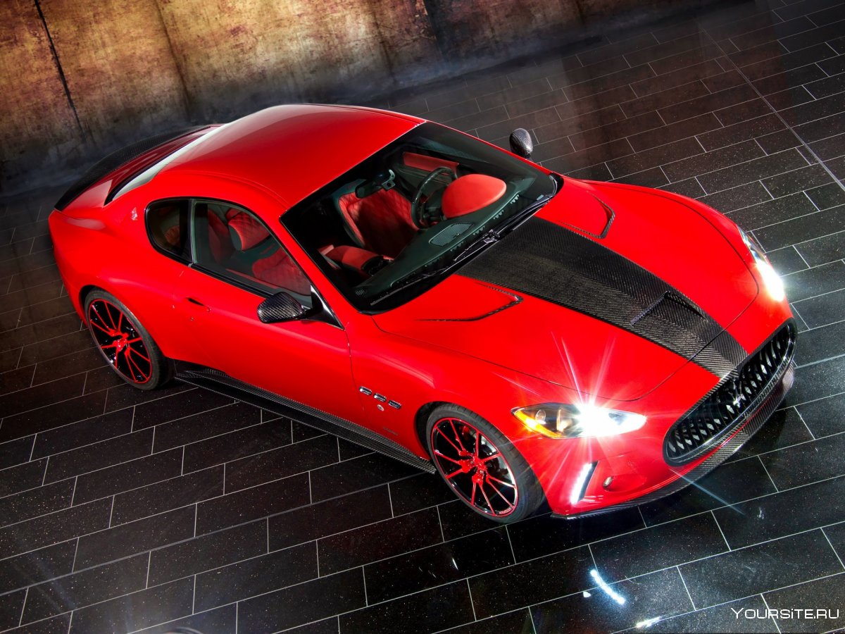 Maserati Gran Turismo Red