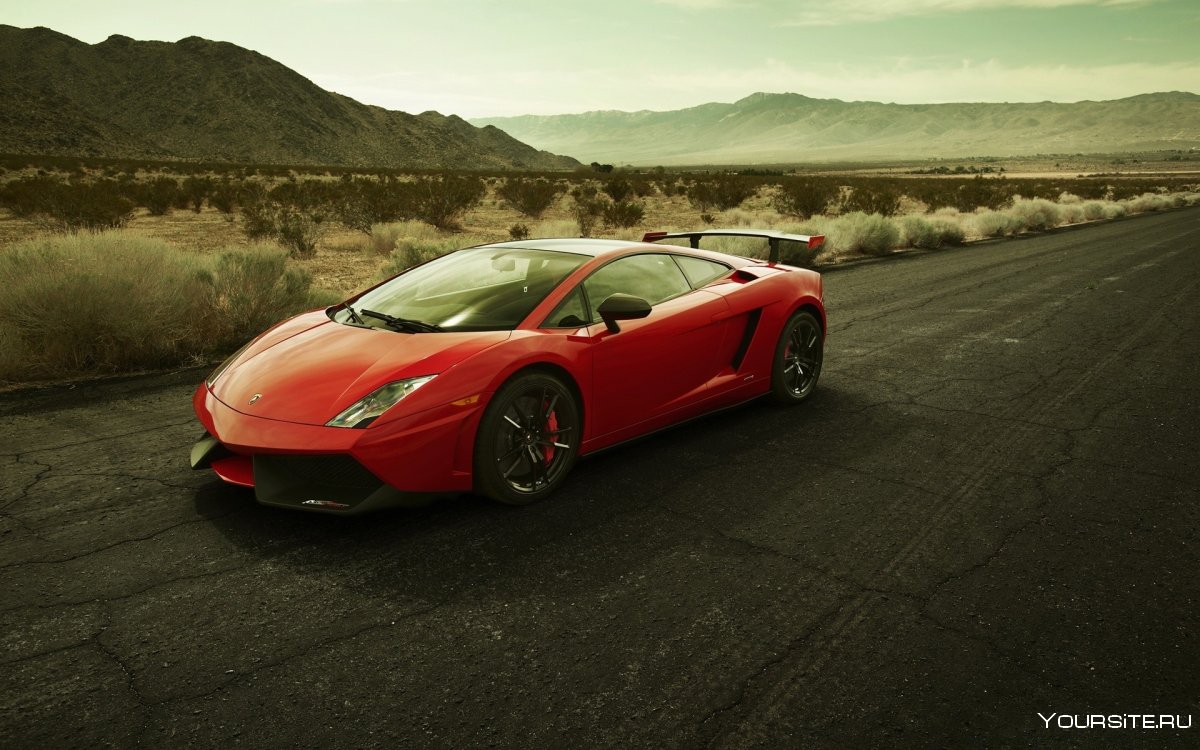 Lamborghini Gallardo красная