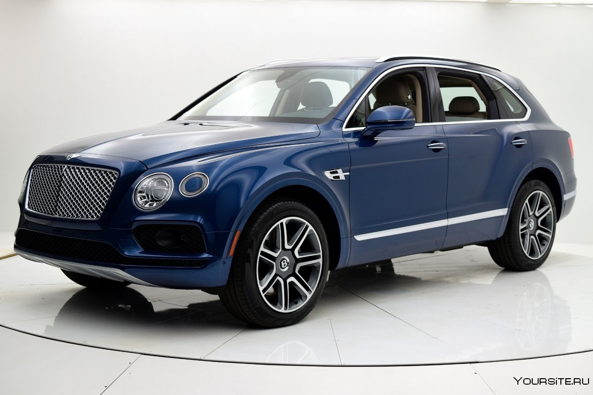 Bentley Bentayga 2021 синий