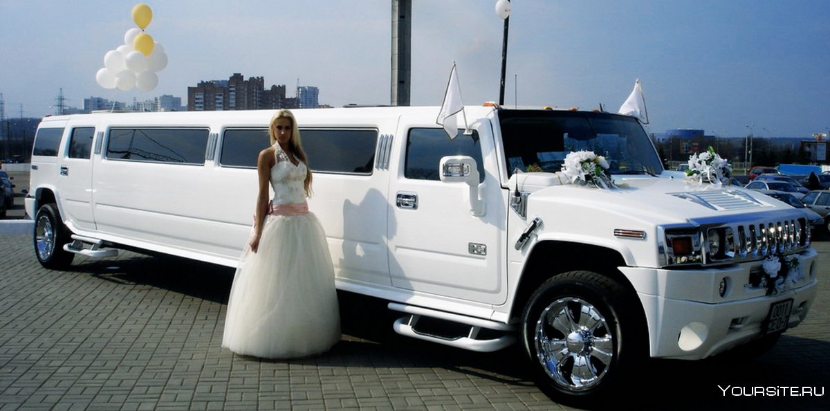 Самый красивый лимузин на свадьбу