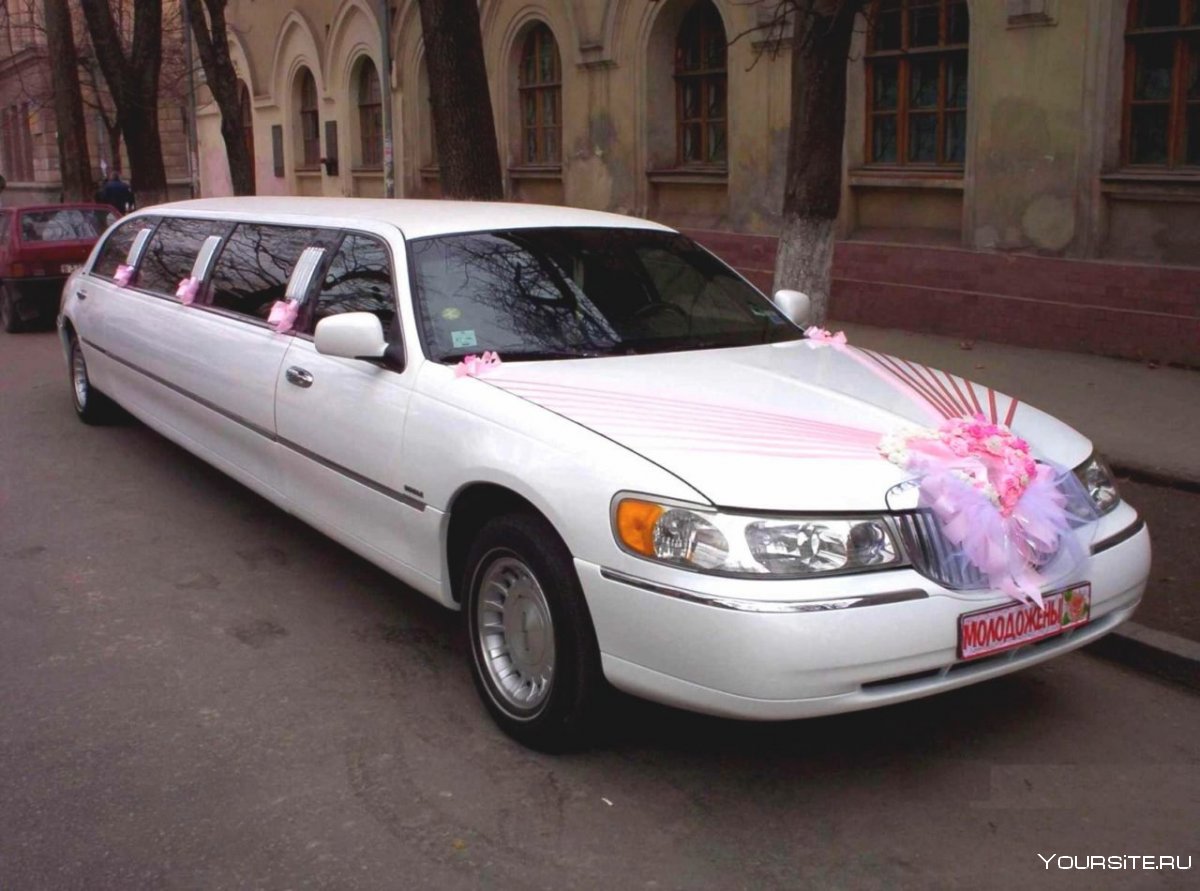 Lincoln Town car свадьба