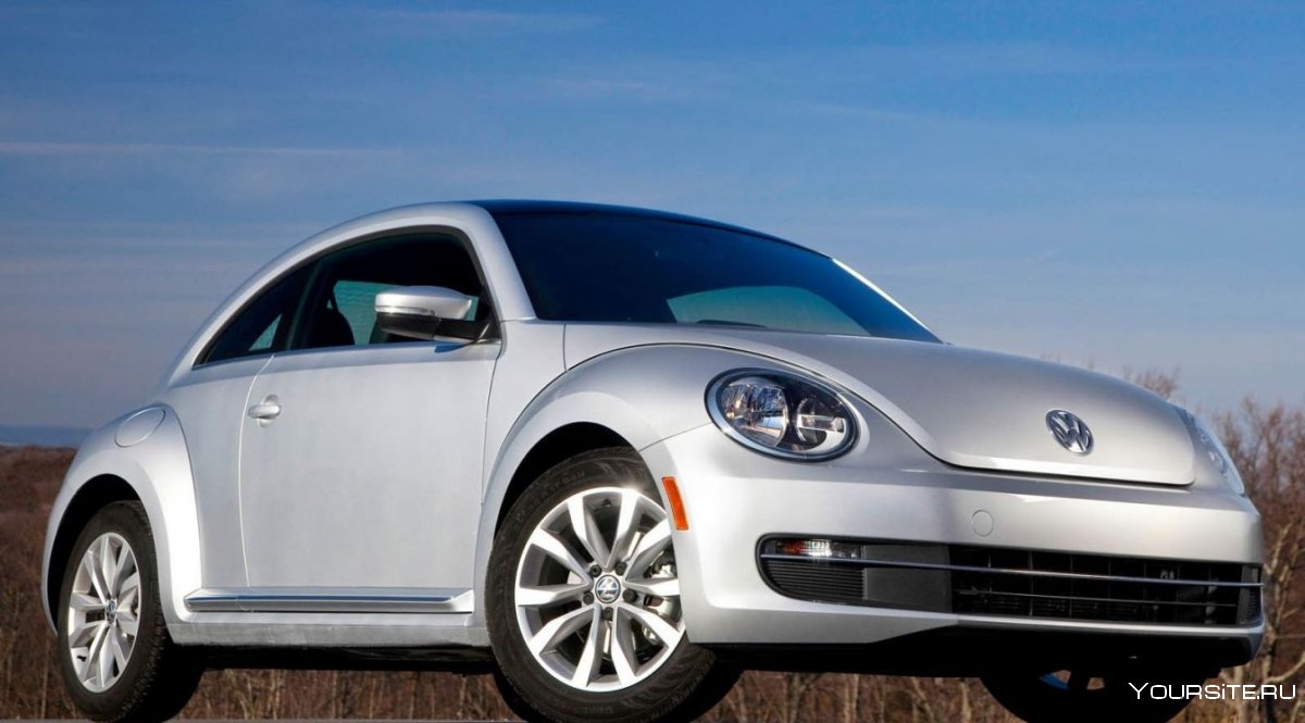 Volkswagen Beetle 2014 кузов черного цвета