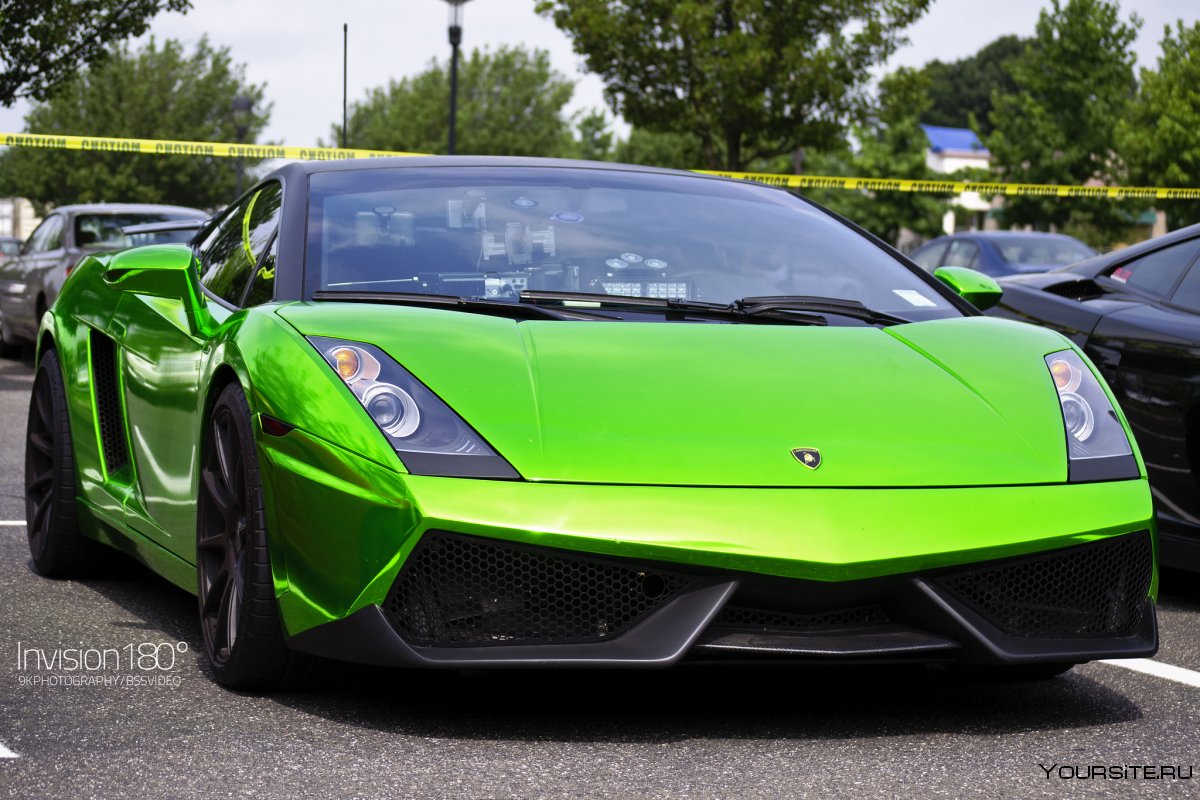 Lamborghini Gallardo Superleggera Green