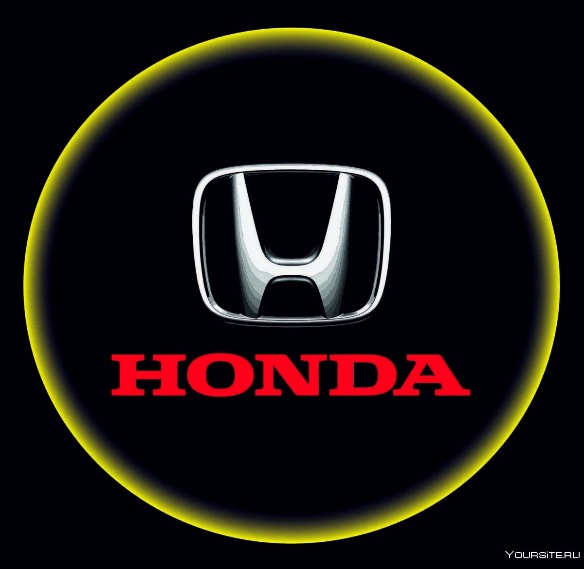Хонда лого надпись