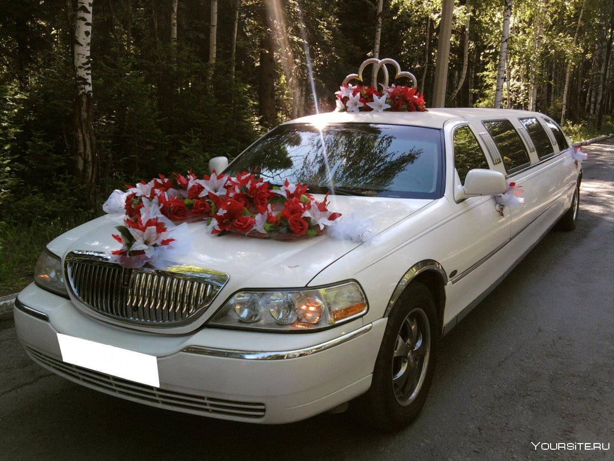 Свадебный кортеж лимузин Линкольн