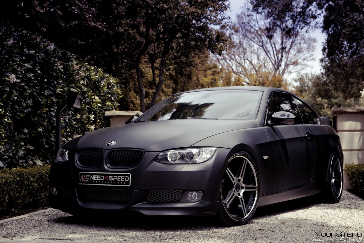 BMW e92 335i Black