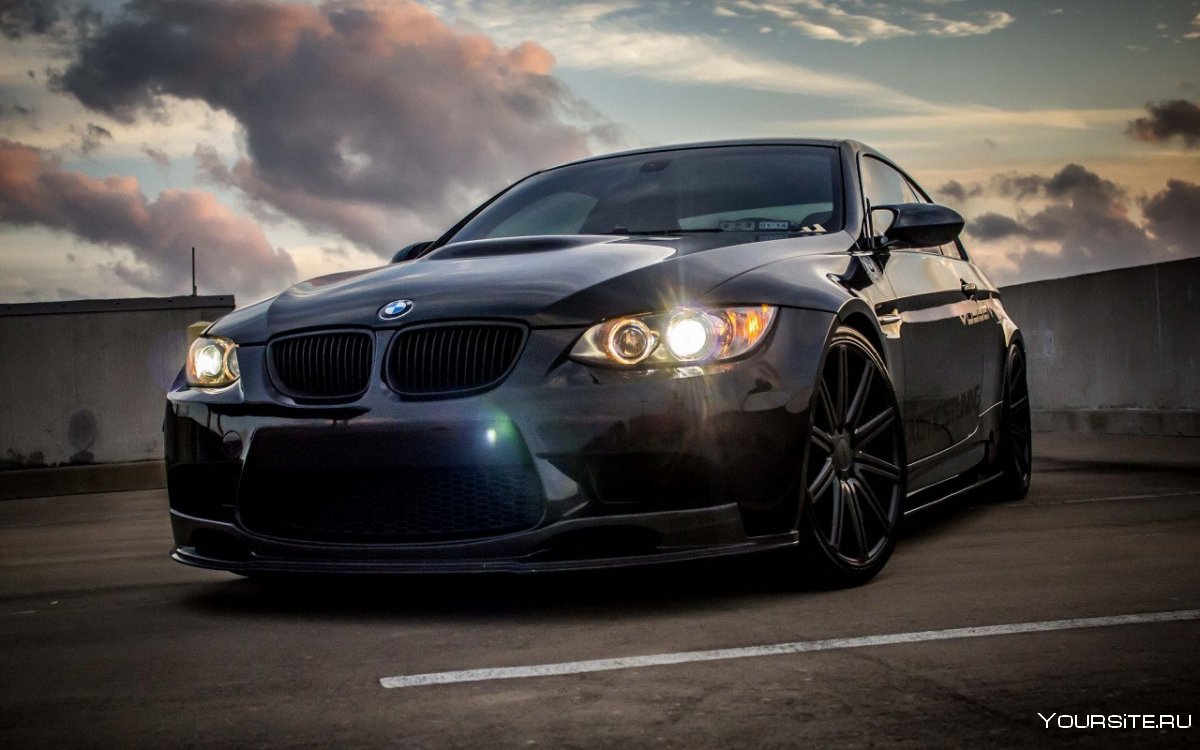 BMW m3 Black Tuning