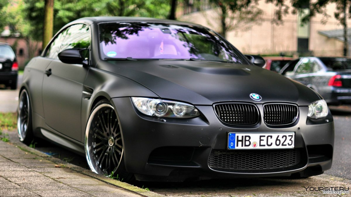 BMW m3 Black Matte