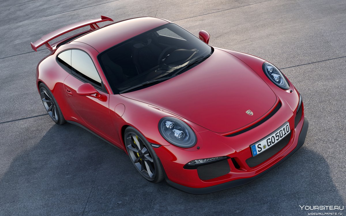 Porsche 911 gt3 красный