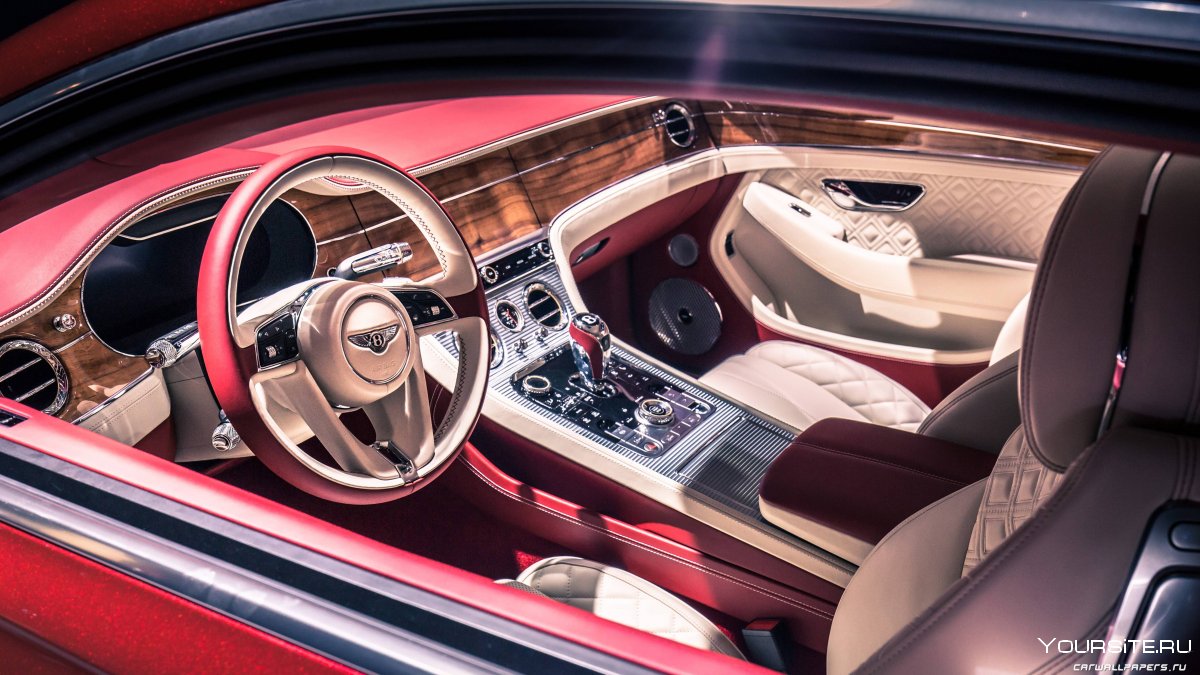 Bentley Continental 2020 салон