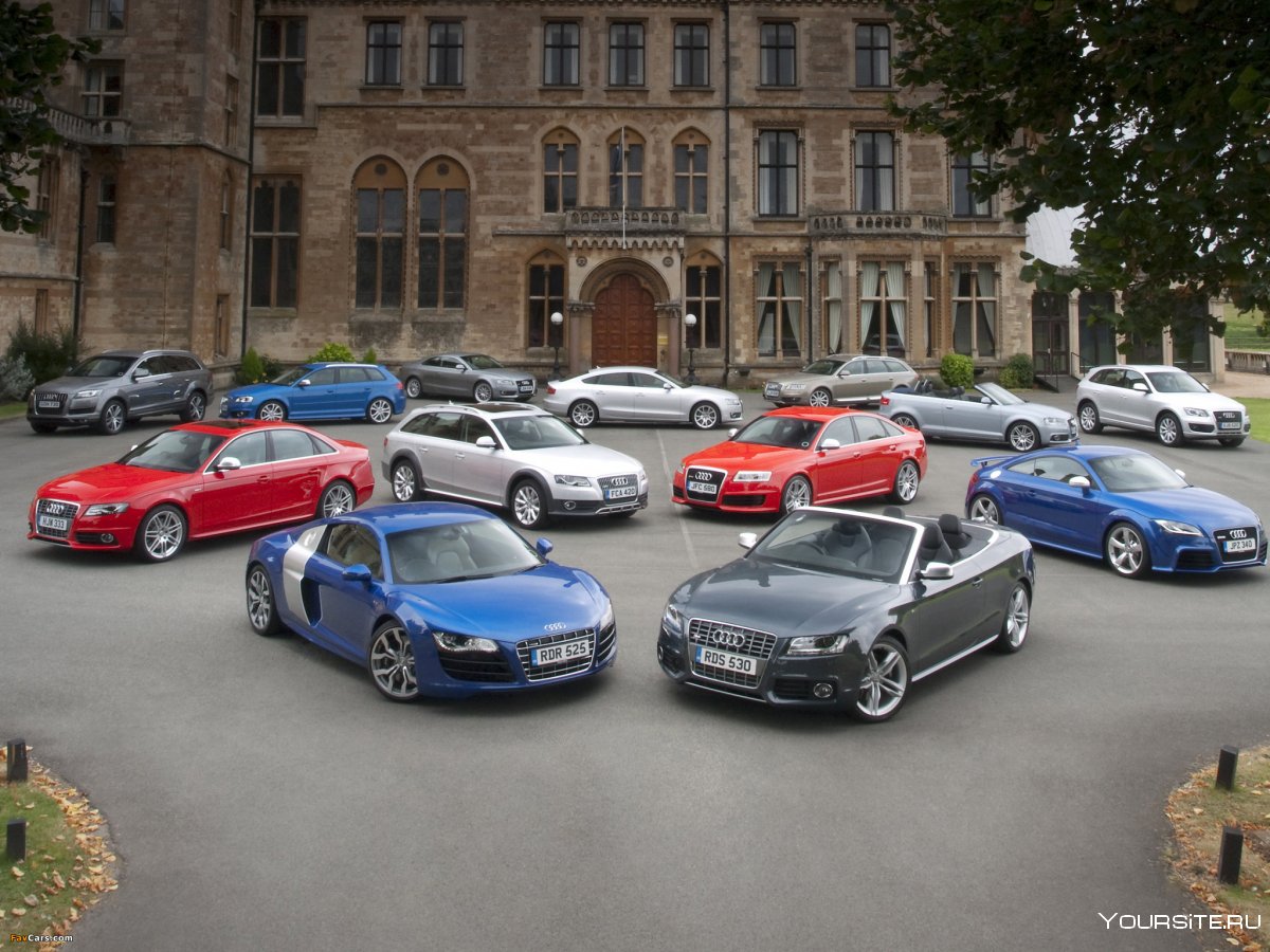 BMW много машин