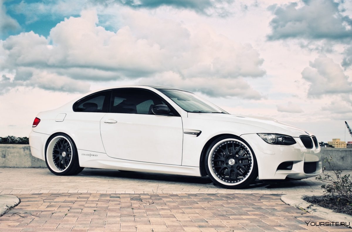 BMW m3 белая