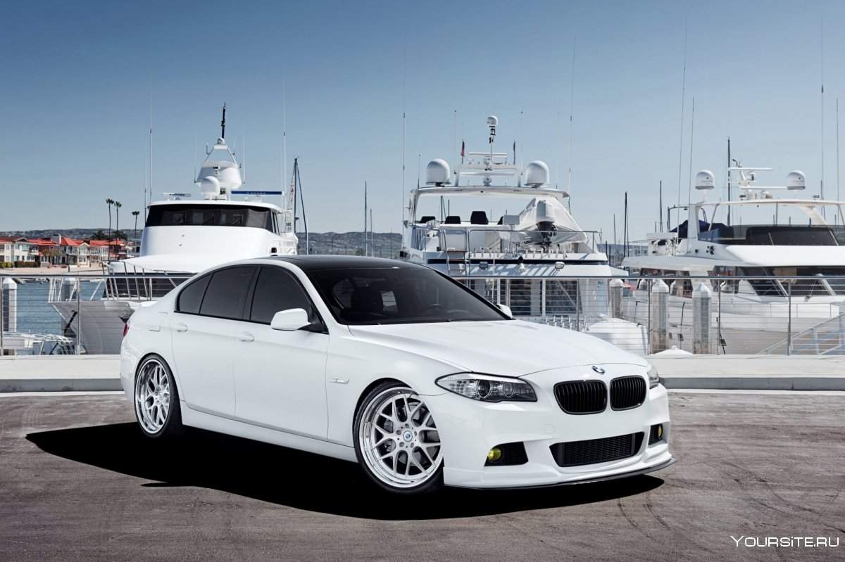 BMW 5 Series (f10) White