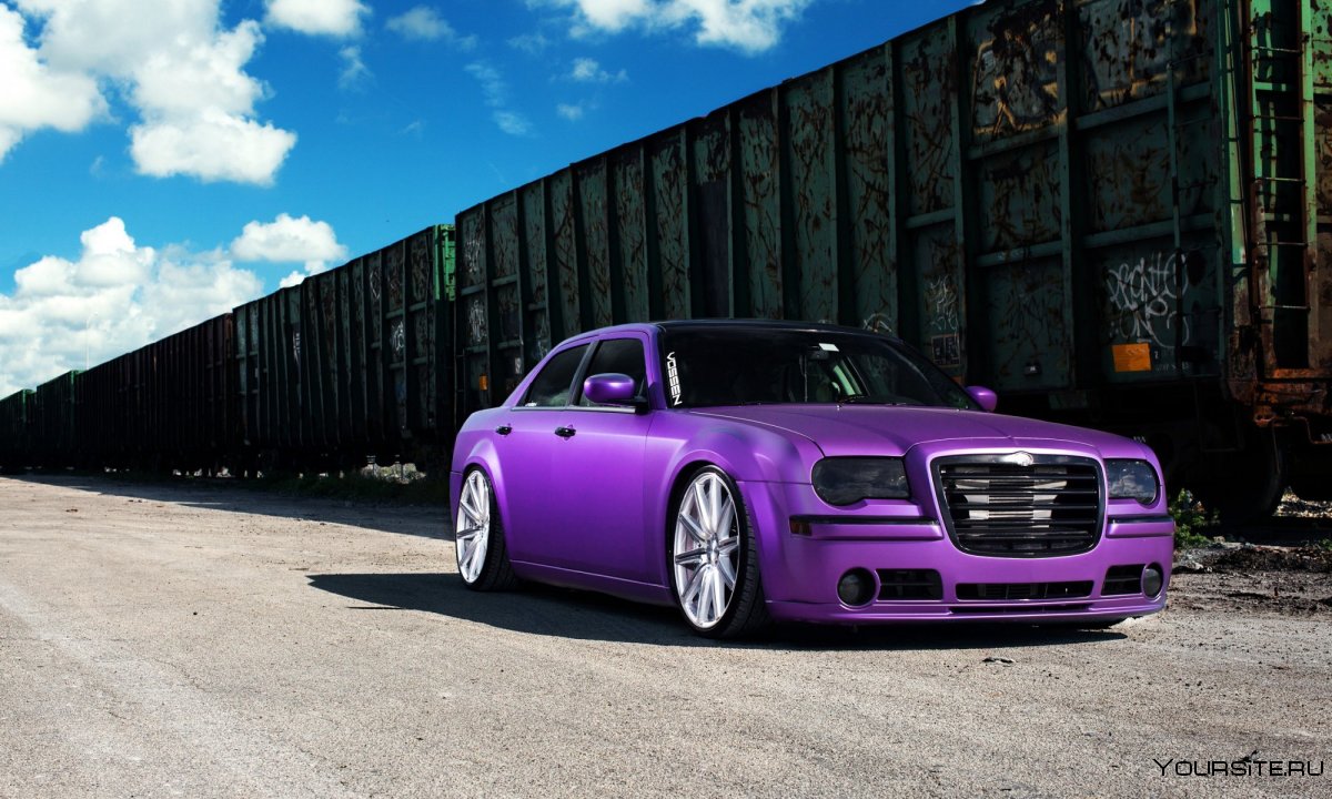 Крайслер 300с фиолетовый