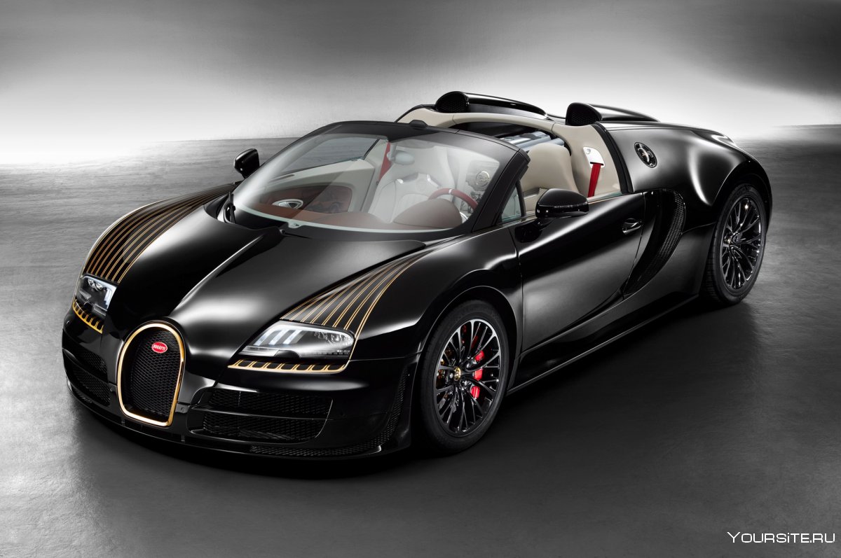 Bugatti Veyron Grand Sport Black