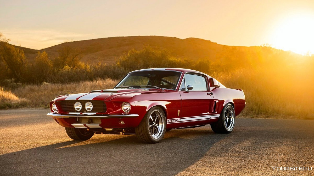 Ford Mustang Red 1965 Shelby