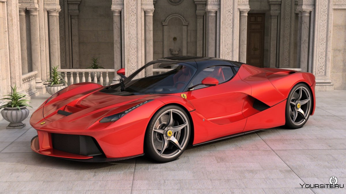 Ferrari LAFERRARI красная