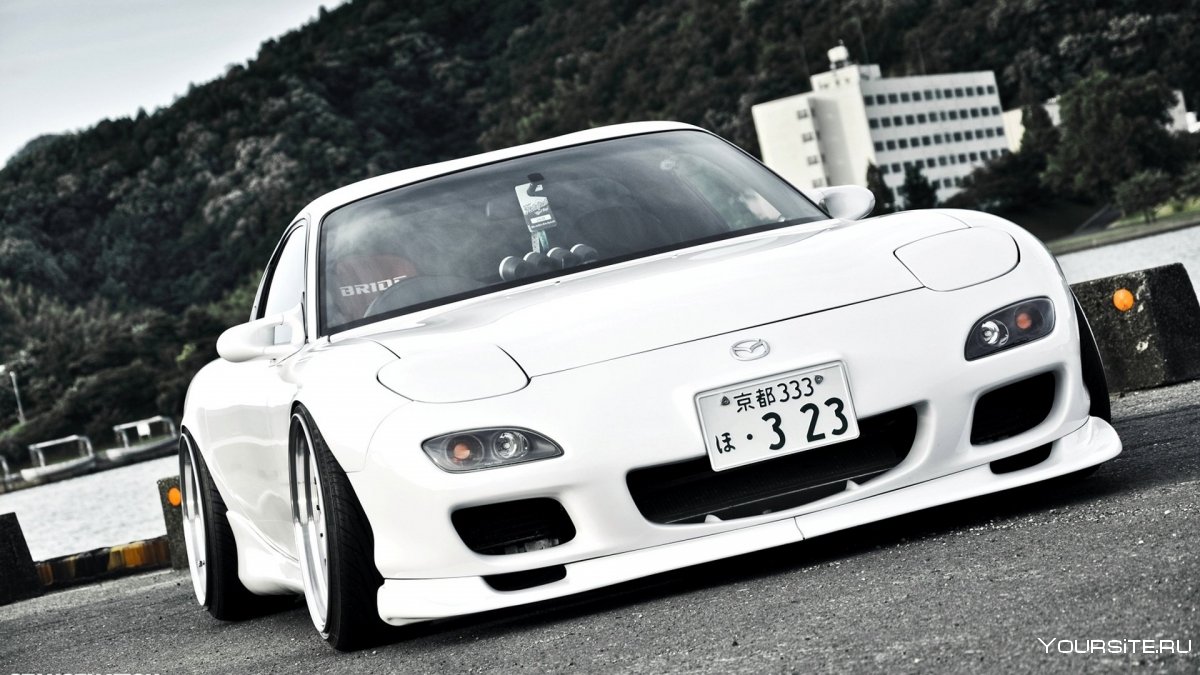 Mazda rx7 White
